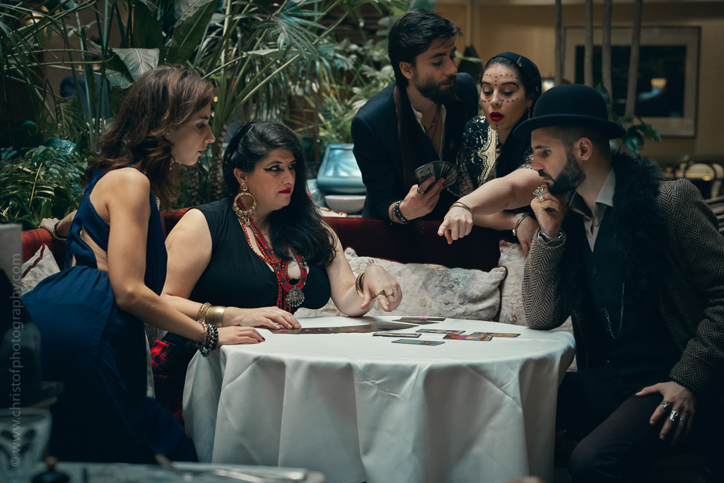 Lecture du tarot - BORDEL DE LA POESIE - credit christophe bourreau copie